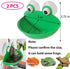 Tree Frog Tank Accessories, 2 PCS Plastic Habitat Platform Decoration for Frog Wall-Mounted Tank