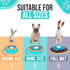 20" Dog Snuffle Mat - Interactive Dog Puzzle Toys for Enrichment - Large Slow Feeder Foraging Mat for Brain Games