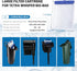 16 Pack Large Filter Cartridges - Compatible with Tetra Whisper Bio-Bag Filters for Replacement