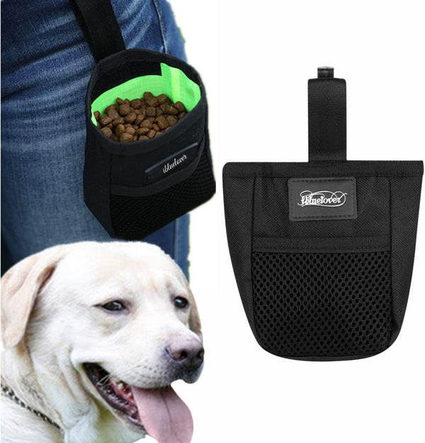 Mini Dog Treat Training Pouch: Portable Snack Bag for Puppy Bait, Reward Pouch for Walking and Training