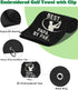 Funny Golf Towel - Best PAPA by Par, Embroidered Golf Gifts for Men with Clip