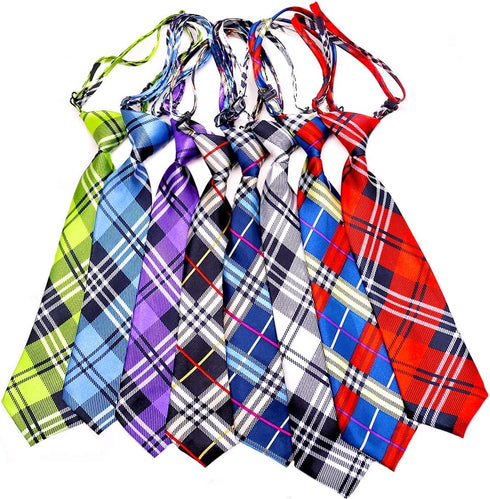 30pcs Large Dog Ties - Adjustable Neck Ties for Medium Large Dogs, Grooming Ties for Daily Wear