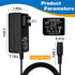 TooAemiS 24V MX350 E100 E125 E150 E175 E200 E200S E300 E300S MX400 3-Prong 24V Charger for Electric Scooter Razor Dirt