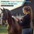 Trimmers 2500mAh Horse Clippers, Cordless Grooming Kit with BatteryLow Noise Heavy Duty Body Clipping Machine with LED