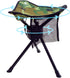 GEERTOP Portable Camping Folding Stool Seat - Swivel Tripod Chair for Outdoor Gear