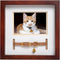 Pearhead Pet Collar Keepsake Frame, Dual Display Memorial for Cat & Dog Collars, 3" x 4.5" Photo Insert