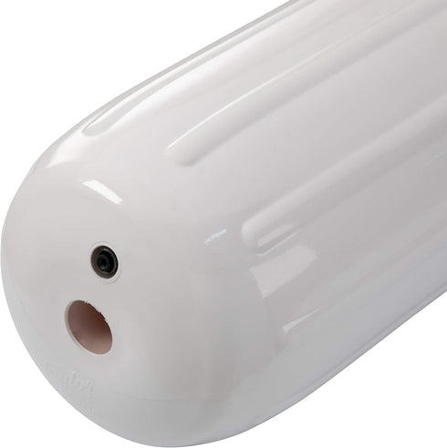 TaylorMade Big B Inflatable Vinyl Boat Fender, 6" x 15" for Boats 20-35', White