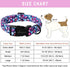 ARING PET Summer Dog Collar, Adjustable Lightweight Cotton Collars with Quick Release Buckle for Small Medium Large Dogs