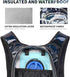 Rave Hydration Backpack, Festival Pack with 2L Water Bladder, Lightweight Anti Theft Hydropack