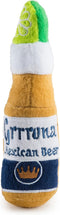 Haute Diggity Dog Grrrona Beer Bottle, Plush Designer Dog Toy, Interactive Squeaker, Size Small