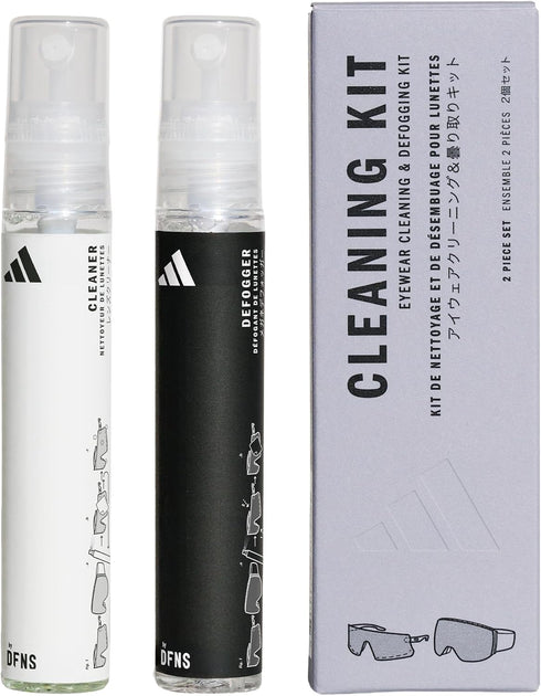 adidas Care Eyewear Cleaning & Defogging Kit 20 ml, Glasses Cleaner, Anti-Fog