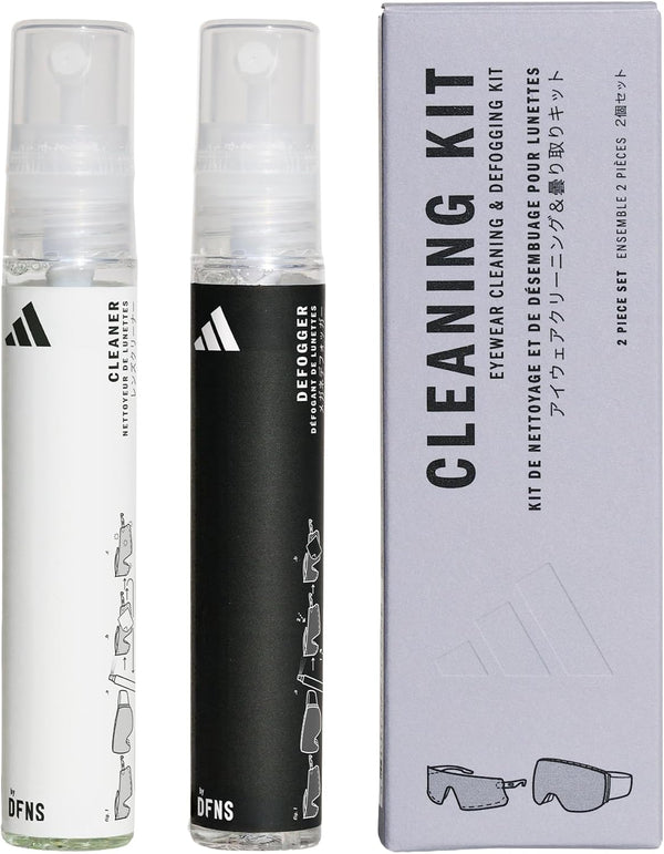 adidas Care Eyewear Cleaning & Defogging Kit 20 ml, Glasses Cleaner, Anti-Fog