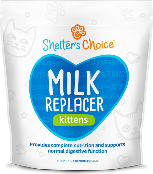 Revival Animal Health Shelters Choice Kitten Milk Replacer Powder, Complete and Balanced
