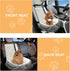 30 lbs, Dog Car Seat for Small Medium Dogs Under Fully Detachable and Washable Cat Booster Car Seats for Front & Black