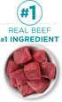 (Pack 24) 3 oz. Purina ONE Natural, High Protein, Grain Free Wet Cat Food Pate, Beef Recipe - of Pull-Top Cans