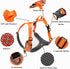 TRUE LOVE Dog Harness Outdoor Adventure II Reflective Vest with 2 Leash Attachments