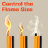 Fire Starter Survival Tool - All-in-One Flint and Steel Kit with Ferro Rod, Waterproof Tinder Wick Rope, Steel Fire