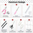 Pet Grooming Hammock - 13 PCS Grooming Kit for Cats & Dogs, Includes Nail Clippers, Scissors, and Steel Comb