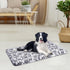 VANKEAN Dog Crate Pad Bed Mat, Reversible Soft Pet Sleeping Mat for Small to XX-Large Dogs, Machine Washable (Grey
