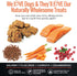 All Natural Dog Treats - Healthy Skin & Coat Salmon Treats - Dehydrated, Crunchy, Human-Grade, 8oz, Pack of 1