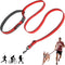Tuff Pupper Hands Free Adjustable Dog Leash, Lightweight for Running, Padded Waist Belt (24-50 inch)