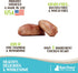 Raw Paws Freeze Dried Chicken Hearts for Dogs & Cats, 4-oz Whole, Made in USA, Single Ingredient Treats