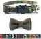 Cat Collar Bowtie with Bell, Quick Release Buckle Safety Breakaway Collar for Kittens (6.8-10.8in) - Camouflage 2
