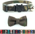 Cat Collar Bowtie with Bell, Quick Release Buckle Safety Breakaway Collar for Kittens (6.8-10.8in) - Camouflage 2