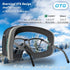 OTG Over Glasses Ski Goggles, Stylish Comfy Snowboard Goggles for Adult Men Women Youth, Anti-fog 100% UV Protection