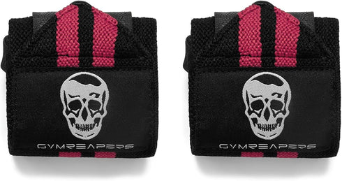 Gymreapers Weightlifting Wrist Wraps, 18" Professional Quality Support for Powerlifting & Strength Training