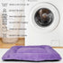 Extra Small Dog Bed for Crates, Super Soft Plush Indoor Pet Bed for Dogs, Puppies, Cats, and Rabbits, Purple