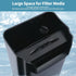 Upgraded Turtle Tank Filter, Adjustable Internal Aquarium Filters, Quiet Reptile Waterfall Filter for Shrimp Frog