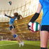 Luwint Kid Volleyball Arm Sleeves - Long Forearm Sleeves with Protection Pad and Thumbhole, 1 Pair