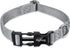 Hyhug Pets Tough Basic Regular Collar for Medium Dogs, Unique Design with Adjustment Triglide Slide (Sleet Gray)