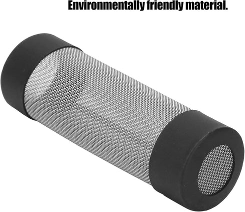 Tnfeeon Aquarium Intake Filter Mesh Cover, Stainless Steel Mesh Inflow Filter Guard for Shrimp and Fish.
