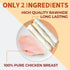 2 Packs 13" Just Try Large Size Chicken Wrapped Rawhide Dog Chew Sticks - Long Lasting Dog Chews, Dog Treats for Large