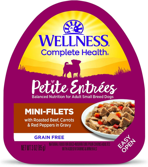 Wellness Petite Entres Mini-Filets with Roasted Beef, Carrots & Red Peppers in