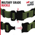 Tuff Pupper Waterproof Action Collar - Heavy Duty Tear Proof Dog Collar with Rust-Proof Hardware for Active Dogs