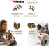 Petkin Mega PetWipes - 200 Oatmeal Wipes for Dogs and Cats, Use on Face, Paws, Ears, Body, Ideal for Home or Travel
