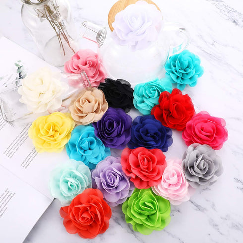 Leinuosen 14 Pcs Flower for Dog Collar, Multi Color Bow Tie for Cat Puppy Dog Grooming Accessories