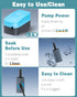 Pawfly Aquarium Air Stone 1 Inch - Fish Tank Aerator Bubble Diffuser for Nano Air Pumps (10 Pack)