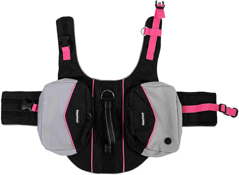ZippyPaws Adventure Dog Backpack - Pink, M