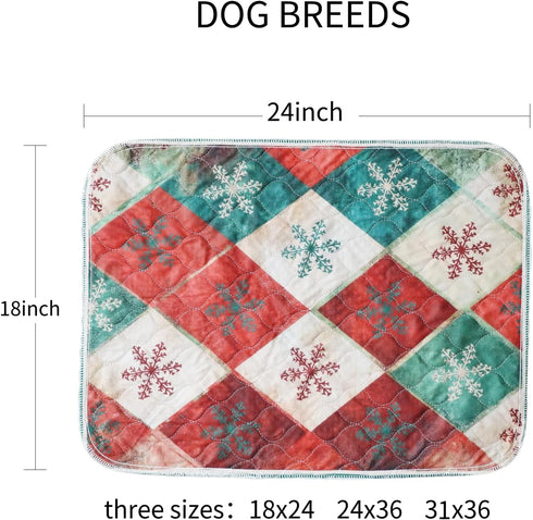 ZuLiMia 2 Pack (31*36inch(2pieces)) Reusable Puppy Changing Pads, Washable Dog Changing Pads, Non-Slip Pads, Absorbent
