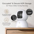 CINMOORE 5G 3K 0-Glow 2-Way Security Camera Indoor, Pet/Dog Camera with Speaker/Phone App, PTZ WiFi Baby Monitor