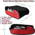 Outdoor Golf Shoes Bags, Travel Shoes Bags Zippered Sport Shoes Bag (Red)