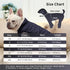 2 Layers Fleece Lined Warm Dog Jacket for Puppy Winter Cold Weather, Soft Windproof Small Dog Coat, Blue