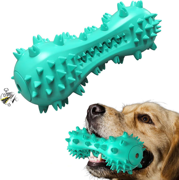 Carllg Puppy Teething Chew Toys - Indestructible Tough Dog Toothbrush Toys for All Breeds