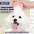 Dog Bath Scrubber Brush, 2 PCS Grooming Massage Shampoo Brush with Soap Dispenser for Dogs and Cats