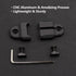 LThyzszb Remote Pressure Switch Mount Plate Aluminum, for HL-X Weapon Lights Tape Switch Mounting.