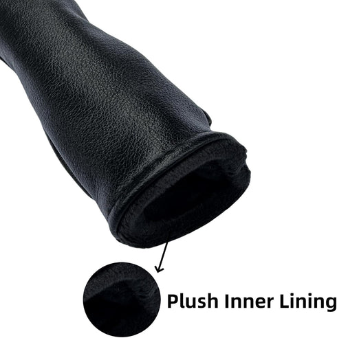 Golf Alignment Stick Cover, Chilxe Black Headcover for Alignment Stick, Basic Golf Accessories